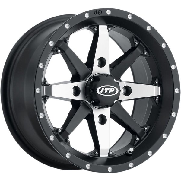 1522309727B - ITP Cyclone Wheel For Polaris ACE 500 4X4 2018-2019 Fits Front Or Rear 15 x 7" - Black