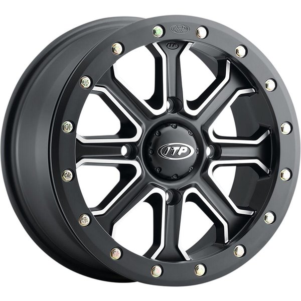 1522528727B - ITP Inertia Wheel For Can Am Commander 1000 EFI 2011-2017 Front 15x7" - Black