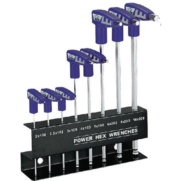 TLSSET12 - Bike It Deluxe Hex Key Set - 2, 2.5, 3, 4, 5, 6, 8, 10mm