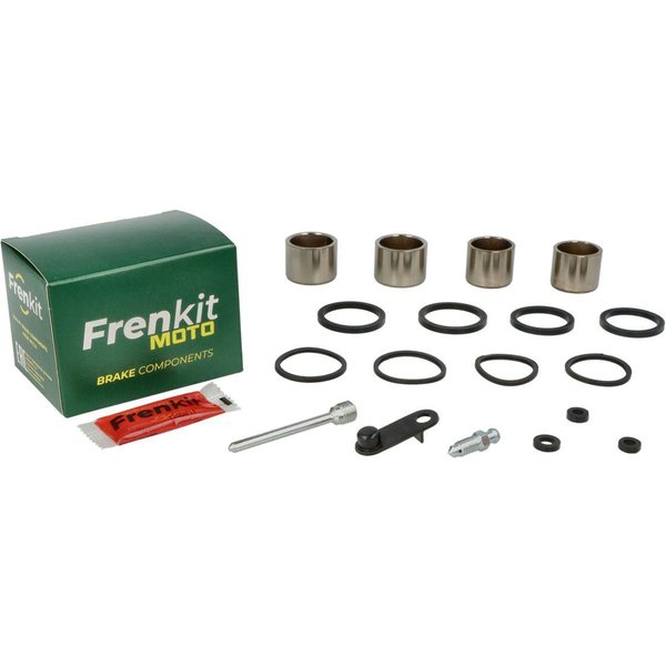 627068 - Frenkit Superkit Caliper Repair Kit For Kawasaki KLZ 1000 ABS 2012-2018 Front - Aluminum/Black/Silver/Stainless Steel