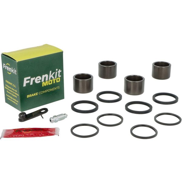 629027 - Frenkit Caliper Repair Kit With Piston For Ducati Desert X 950 ABS 2022-2024 Front Right - Black/Silver