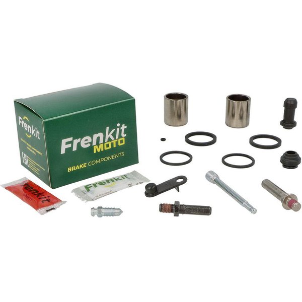 627054 - Frenkit Superkit Caliper Repair Kit For Honda CB500F 2016-2019 Fits Front Right - Black/Silver/Stainless Steel