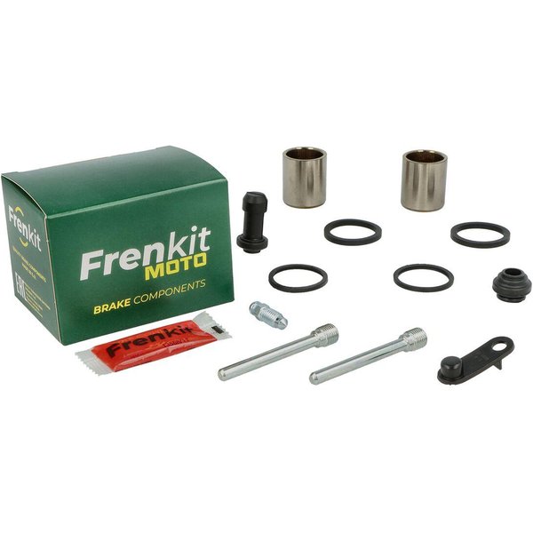 627132 - Frenkit Superkit Caliper Repair Kit For Honda NES 125 2000-2005 Front Left - Aluminum/Black/Stainless Steel