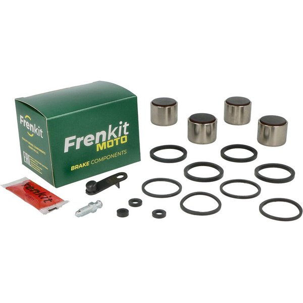 629067 - Frenkit Caliper Repair Kit With Piston For Kawasaki KR-1S 250 1989-1990 Front - Black/Silver