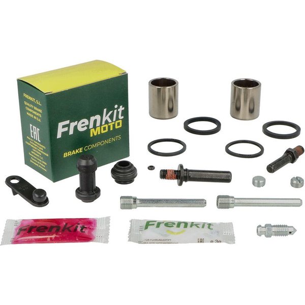 627050 - Frenkit Superkit Caliper Repair Kit For Honda CRF125F 2014-2025 Fits Front - Black/Silver/Stainless Steel