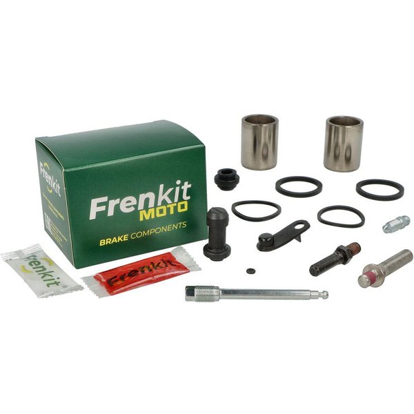 627080 - Frenkit Superkit Caliper Repair Kit For Kawasaki EN 650 2015-2016 & 2019-2020 Fits Front Right - Black/Silver/Stainless Steel
