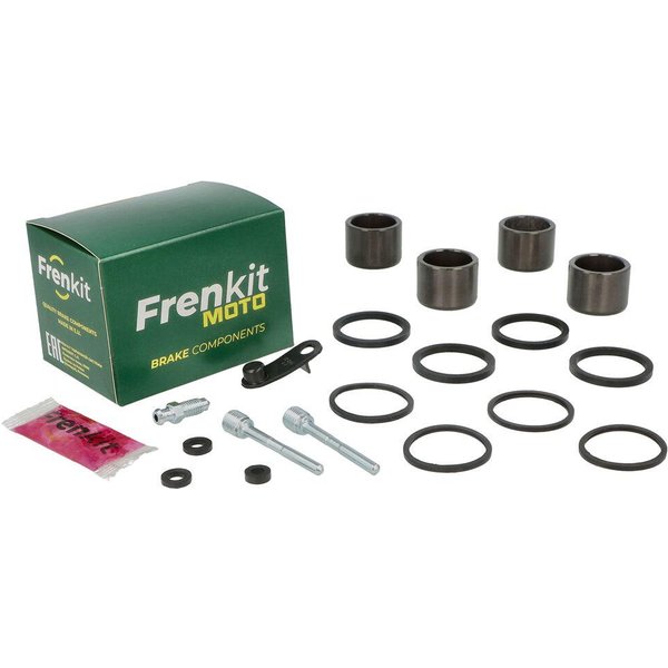 627078 - Frenkit Superkit Caliper Repair Kit For Kawasaki Z 1000 2011-2013 Fits Front Or Rear - Black/Silver/Stainless Steel