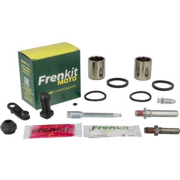 627053 - Frenkit Superkit Caliper Repair Kit For Honda CB500F 2013-2015 Fits Front Right - Black/Silver/Stainless Steel