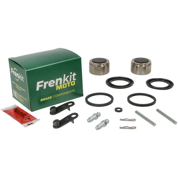 627073 - Frenkit Superkit Caliper Repair Kit For Kawasaki ZXR400 1990-1999 Fits Front Or Rear - Black/Silver/Stainless Steel