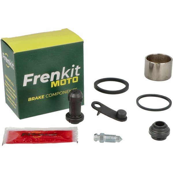 629046 - Frenkit Caliper Repair Kit With Piston For Honda CR125 1988-1989 Rear - Black/Silver