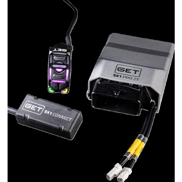 GK-SX1PRO2T-0001 - GET SX1 Engine Control Kit For Gas Gas MC250 2024 - Black/Grey