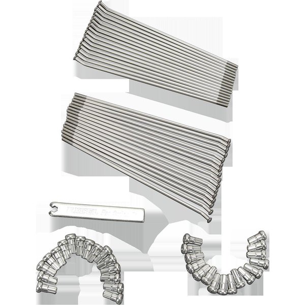 XS9-52217 - Excel Spoke Set For KTM EXC125 2008-2016 Front - Silver