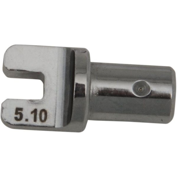 TWH-051 - Excel Replacement Spoke Head 5.1 mm - Chrome