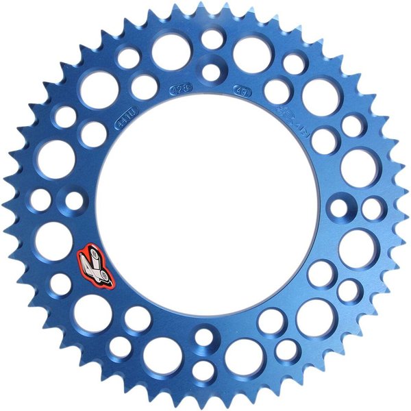441U-428-49GPBU - Renthal Ultralight Sprocket For Gas Gas MC85 2023-2025 Rear 49T - Blue
