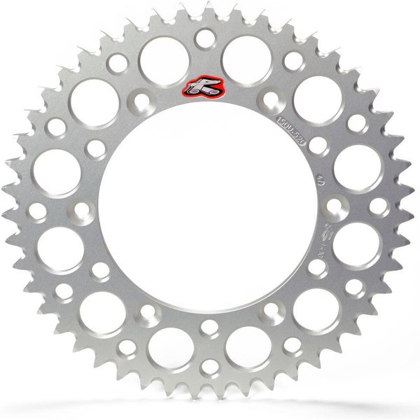 141U-520-42GPSI - Renthal Ultralight Sprocket For Sherco 1.25 125 2006-2008 Rear 42T - Silver