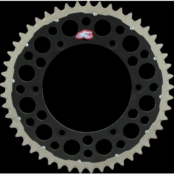 1540-520-51GPBK - Renthal Twinring Sprocket For Honda CR125 1987-2007 Rear 51T - Black