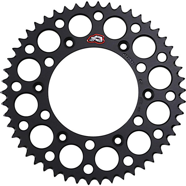 154U-520-50GRBK - Renthal Ultralight Sprocket For Honda CR125 1987-2007 Rear 50T - Black