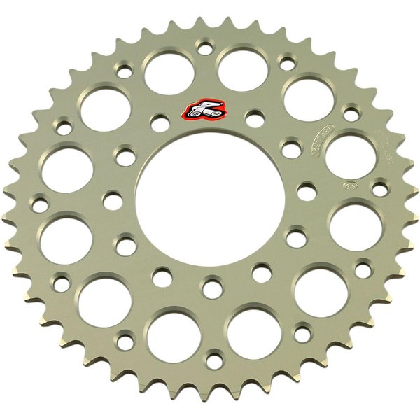 184U-520-43P-HA - Renthal Sprocket For Kawasaki EN 650 2015-2020 Rear 43T - Anodized