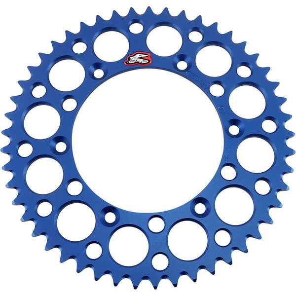 150U-520-49GBBU - Renthal Ultralight Sprocket For Yamaha WRF250 2001-2024 Rear 49T - Blue