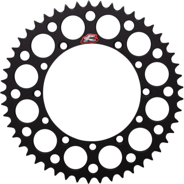 112U-520-49GEBK - Renthal Ultralight Sprocket For Kawasaki KDX250 1983-1994 Rear 49T - Black