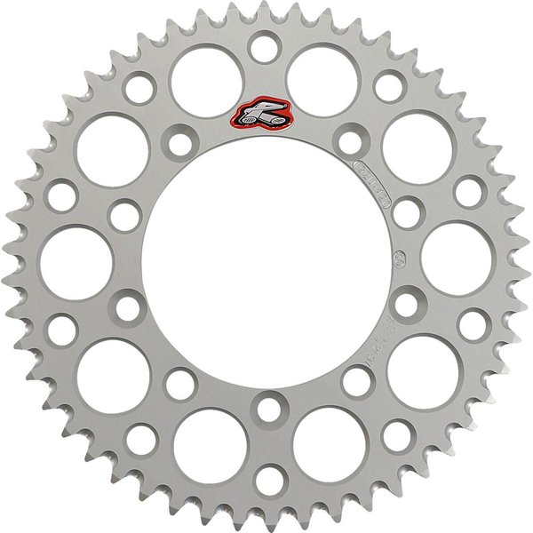 192U-420-50GPSI - Renthal Ultralight Sprocket For Gas Gas MC65 2010-2024 Rear 50T - Silver