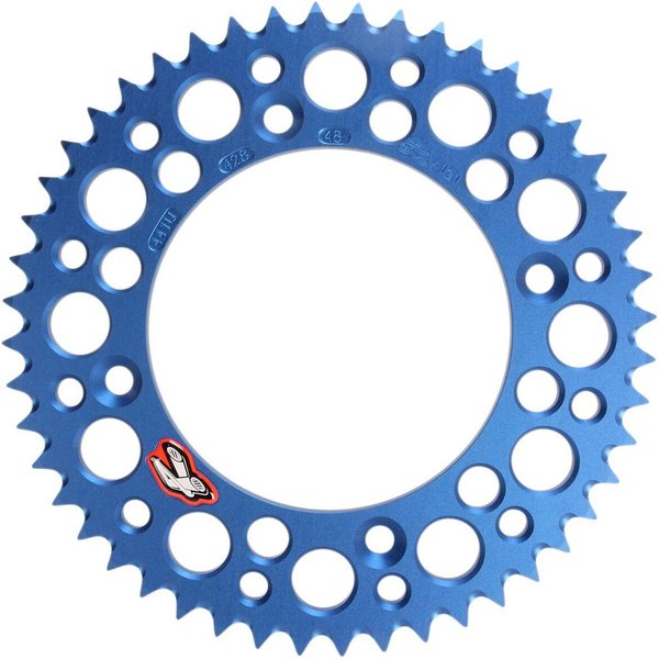 441U-428-48GPBU - Renthal Ultralight Sprocket For Gas Gas MC85 2023-2025 Rear 48T - Blue