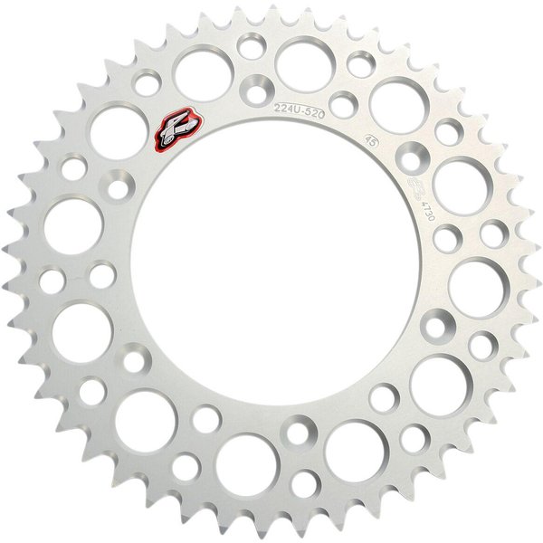 224U-520-45GPSI - Renthal Ultralight Sprocket For Husqvarna 701 Enduro 2016-2021 Rear 45T - Silver