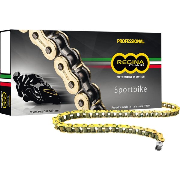 135ZRP/009 - Regina 520 ZRP Chain 110 Links - Gold