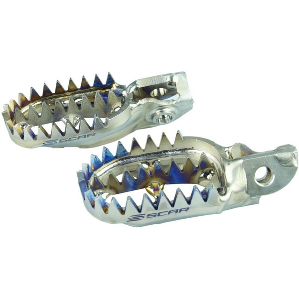 S5517 - Scar Foot Pegs For Gas Gas EC 250 2021-2023 - Titanium