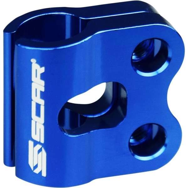 BLC100B - Scar Brake Line Clamp For Honda CR125 2004-2007 - Blue