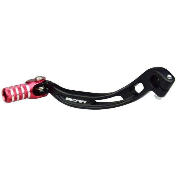 GSL608 - Scar Gear Gear Pedal For Beta RR 125 2013-2026 - Black/Red