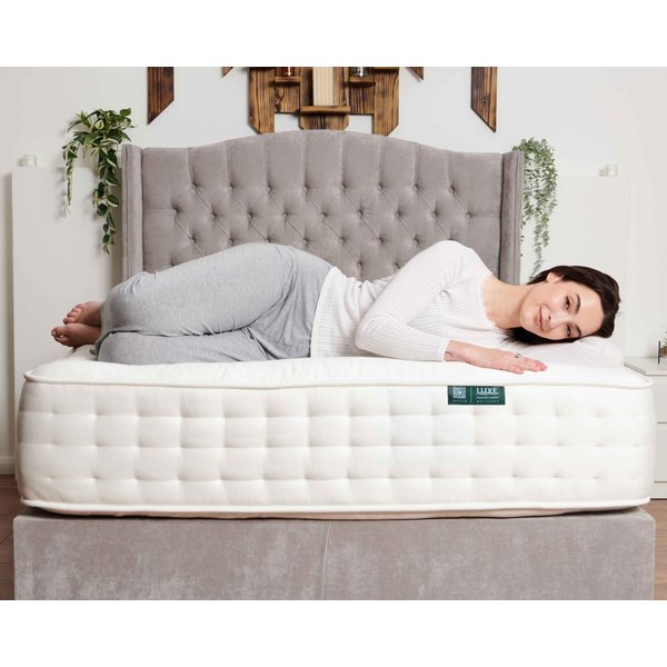 LuxeOrganic™ Hybrid - Latex Mattress - Super King 180 x 200 cm