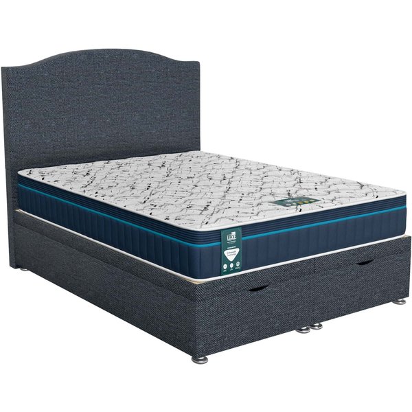 Luxe Loaf Ascot Ottoman - Ascot Coal, King Size 150 x 200 cm