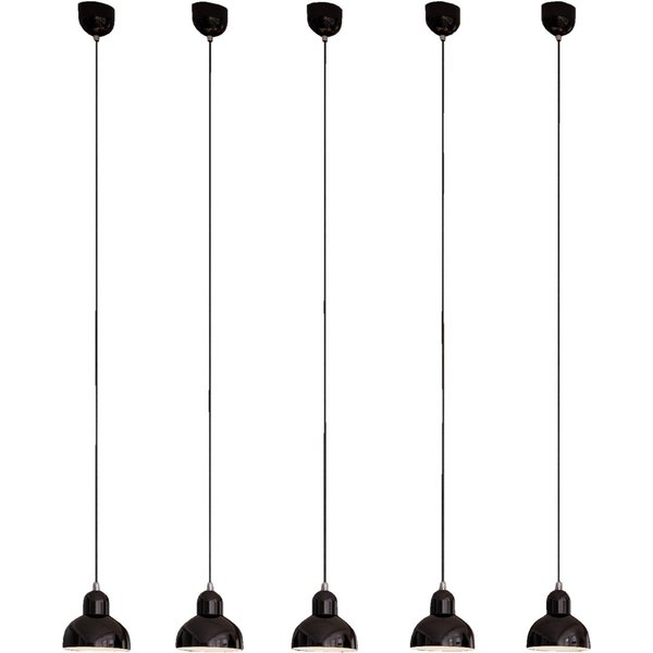 FRITZ HANSEN Kaiser Idell 6722-P Glanz schwarz