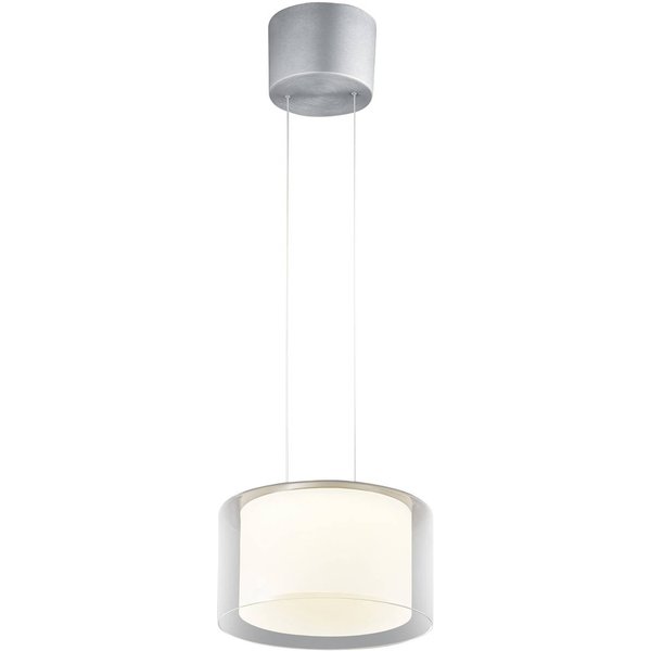 BANKAMP Grand Clear LED-Hängeleuchte, 1fl, Ø 32 cm