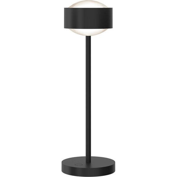 Puk! 120 Eye Table LED, Linsen matt, schwarz matt