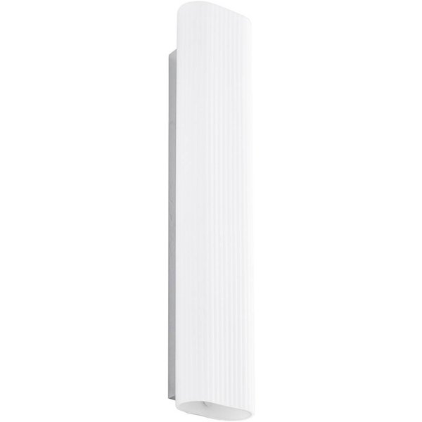 Lucande LED-Badwandlampe Victoire, 50 cm, weiß/chrom, CCT