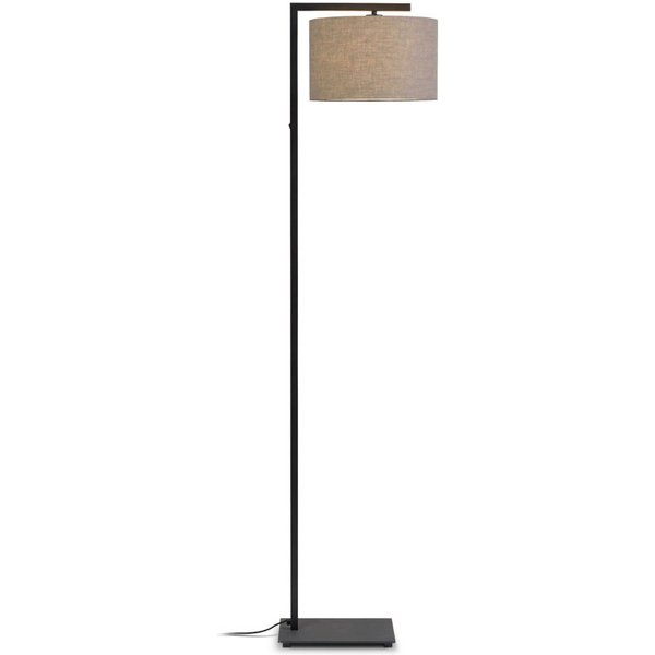 IT'S ABOUT ROMI Stehlampe Boston, Ø 32 cm, schwarz/grau