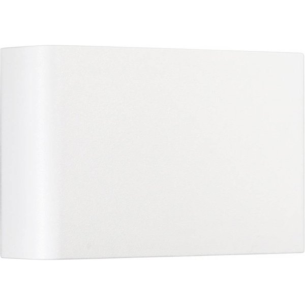 LED-Außenwandlampe KLEIN, weiß, Breite 16 cm, Kunststoff