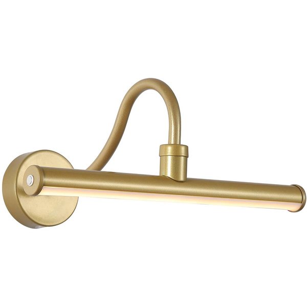 LED-Akku-Wandlampe Vigo, goldfarben, Breite 30 cm, Metall