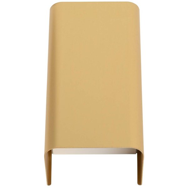 Wandleuchte Bergen, goldfarben, Metall, 23 cm hoch, GU10