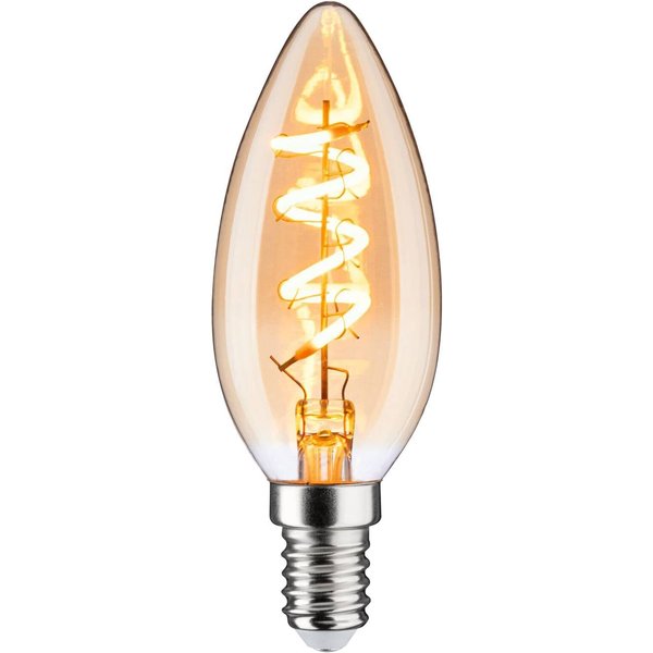 Paulmann LED-Kerzenlampe E14 4W 1.800K gold