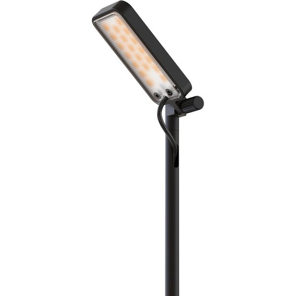 Luceplan LED-Wegelampe Flia, 2-flammig, schwarz, Kunststoff
