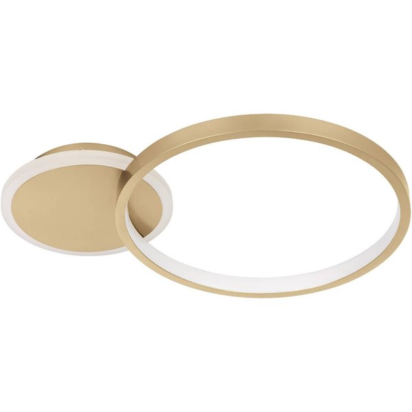 LED-Deckenlampe Gafares, gold, Alu, 41 cm Fernbedienung CCT