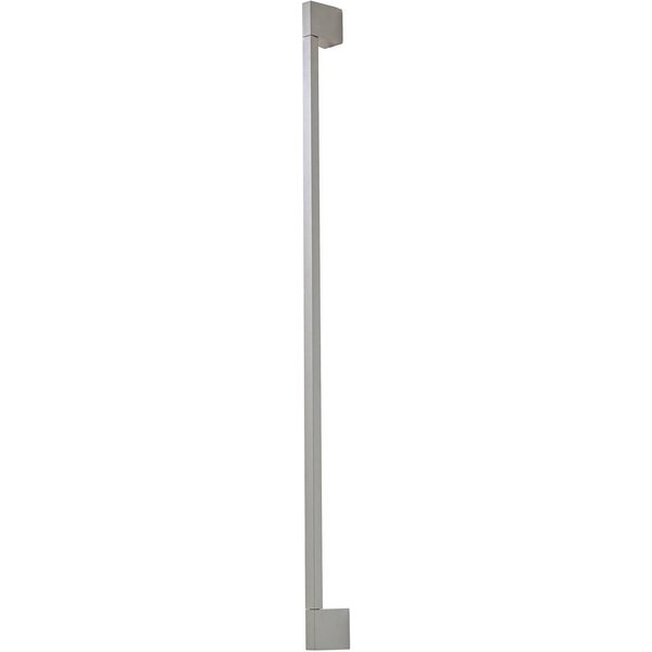 Lindby LED-Außenwandleuchte Neano, 120 cm, steingrau, IP54
