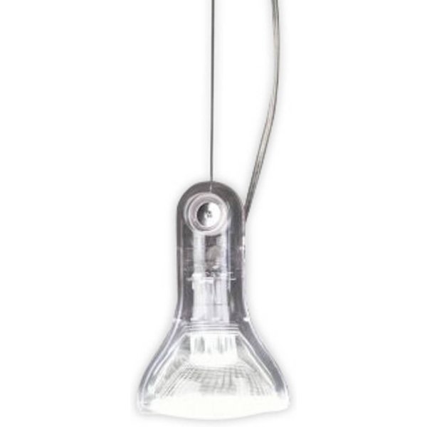 MARSET Hängeleuchte Atlas, 3.000 K, Ø 11 cm, transparent