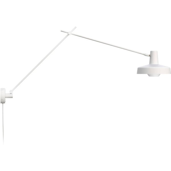GRUPA Arigato Wandlampe 1-flammig 110cm Ø23cm weiß