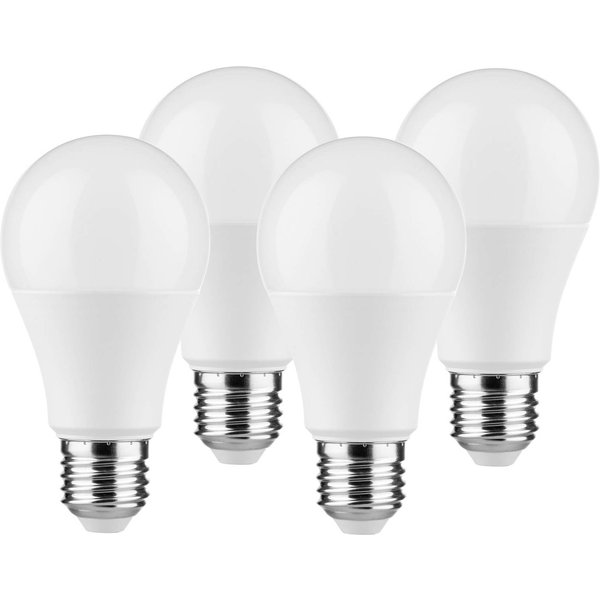 Müller Licht LED-Leuchtmittel 4er-Set E27 8,5 W 2.700 K matt