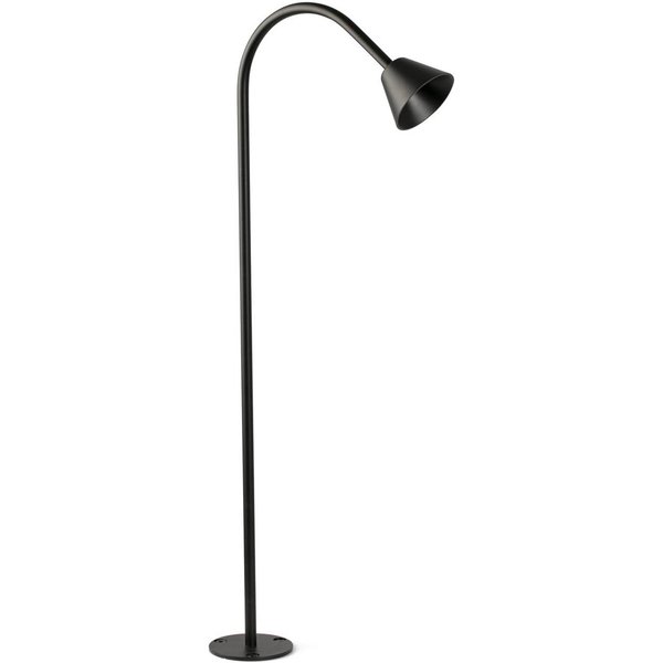 LED-Wegeleuchte Lily, Höhe 65 cm, schwarz, Edelstahl, IP65