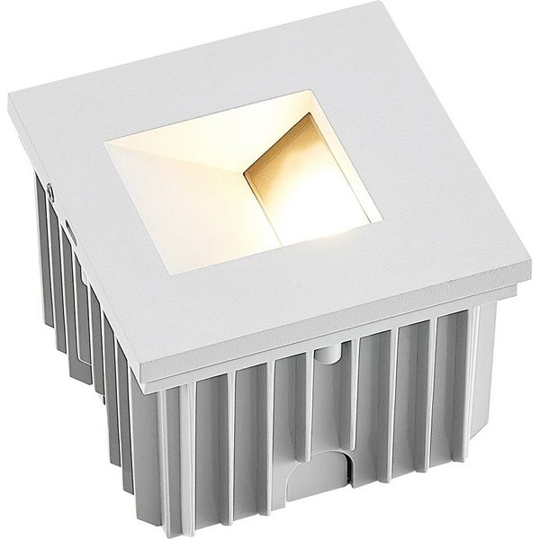 Arcchio Wandeinbauleuchte Zamo, G9, weiß, 12cm, Metall, IP65